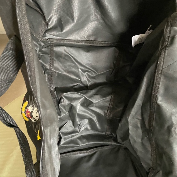 Disney Black and Yellow Mickey Mouse Duffle Bag - Picture 8 of 9